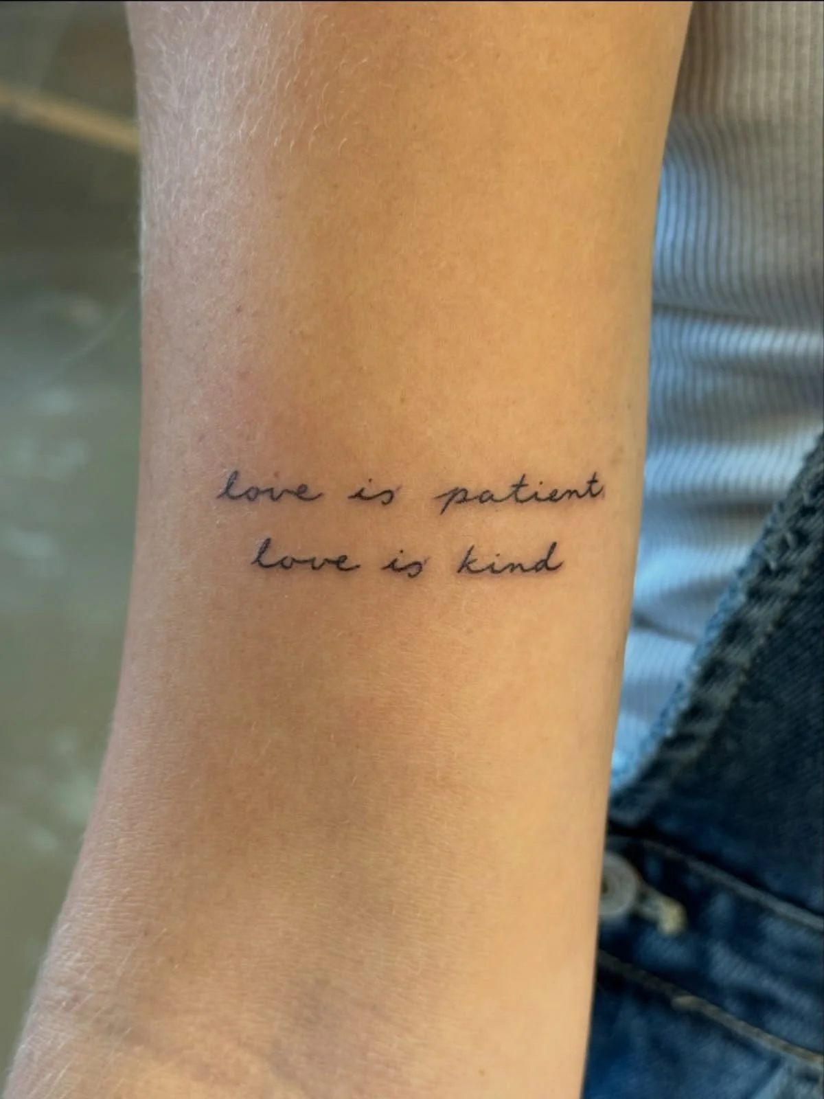 Tiny tattoos are always fun