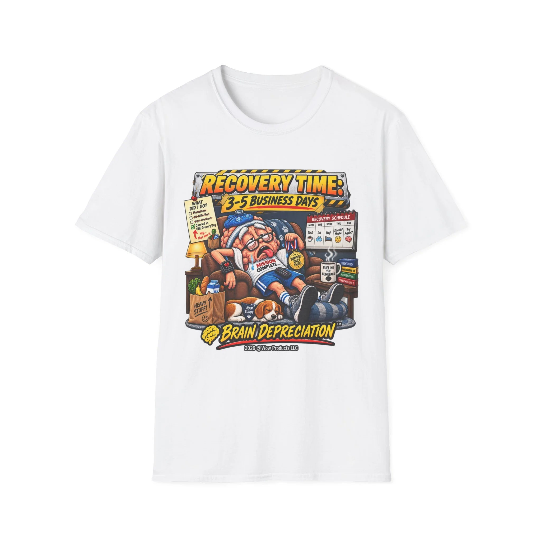Funny Tees to Tickle the Physically Active Aging Brain