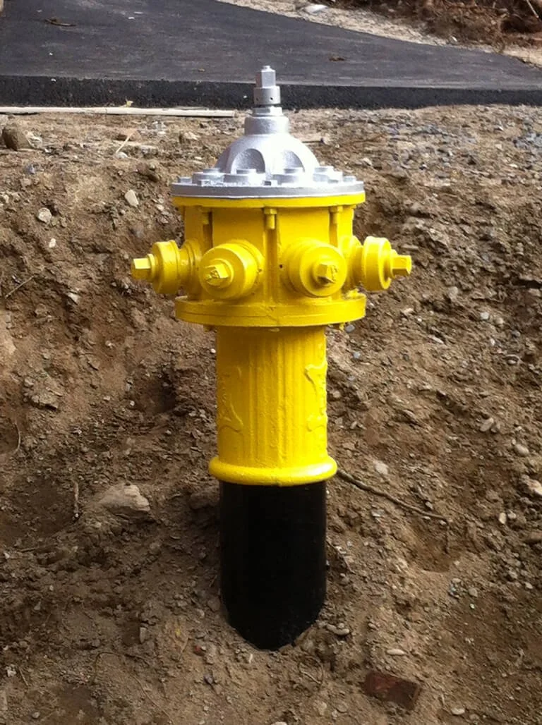 Old Eddy hydrant install completed in Clinton, MA.
