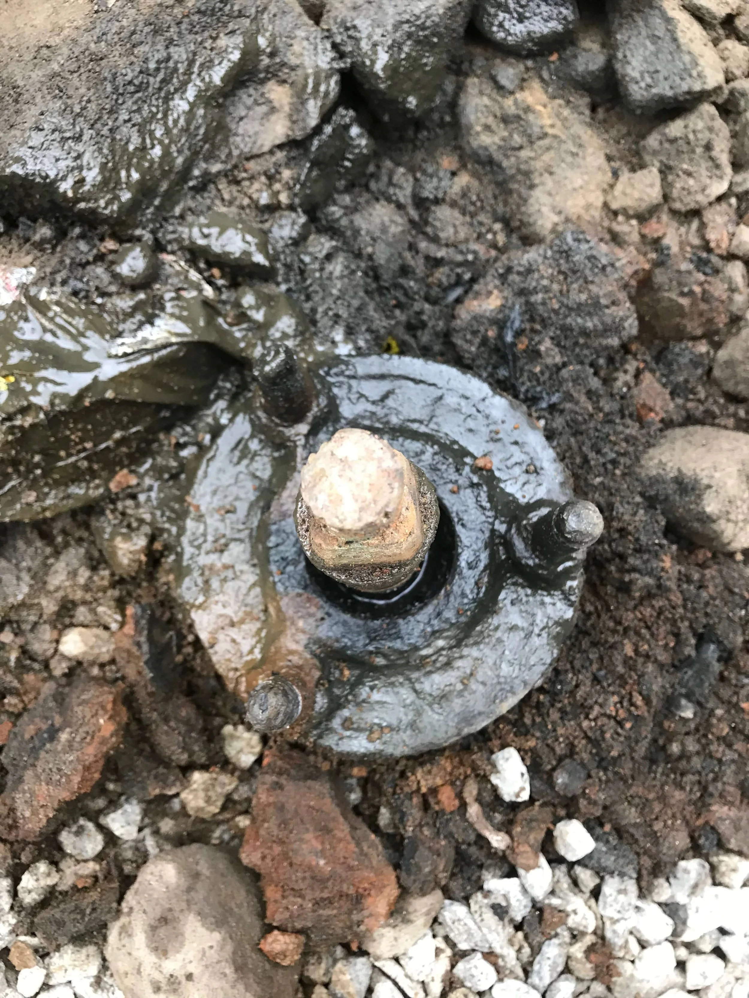 Packing gland and gate nut to be replaced.