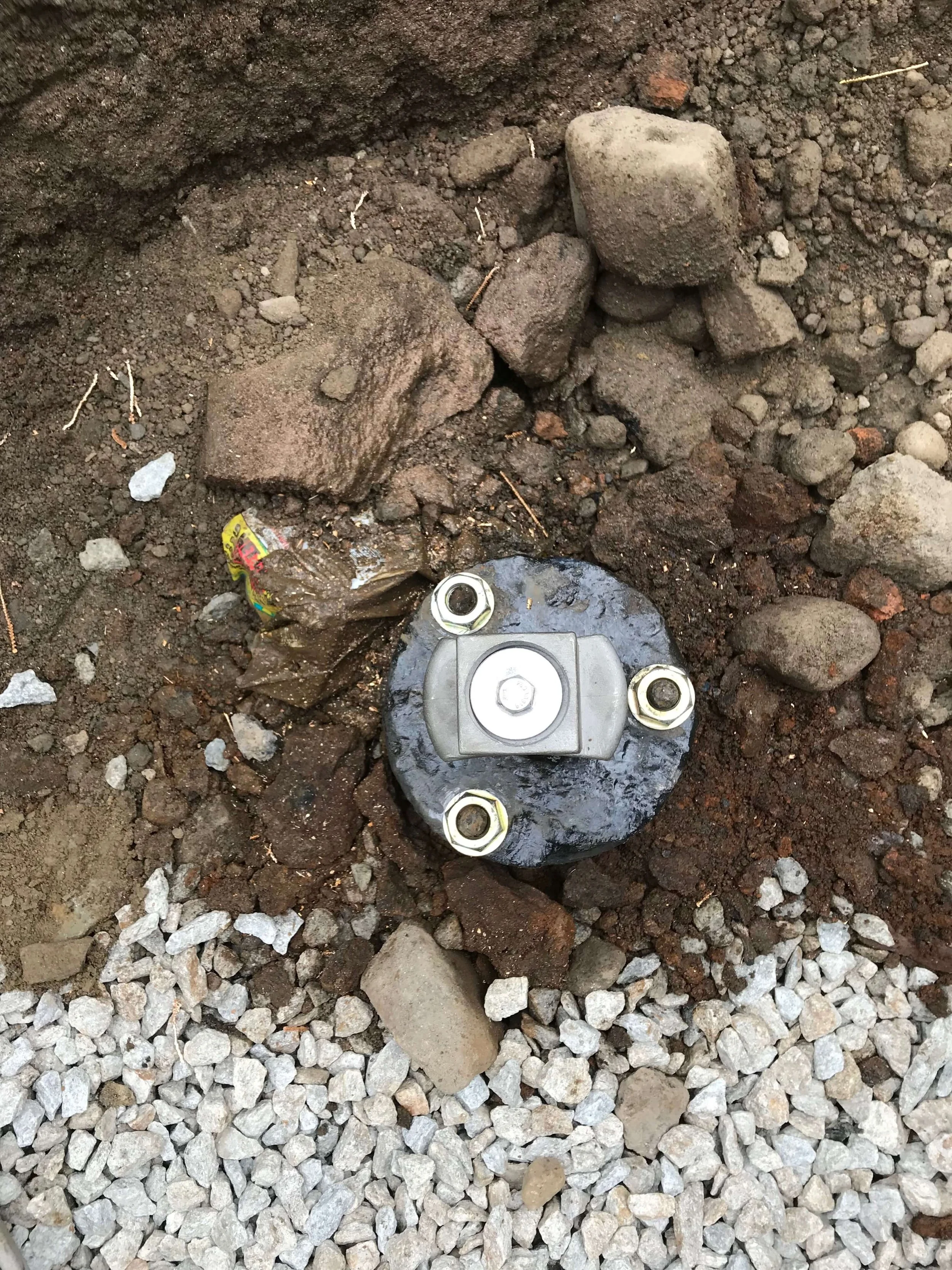 Packing gland and new gate nut.