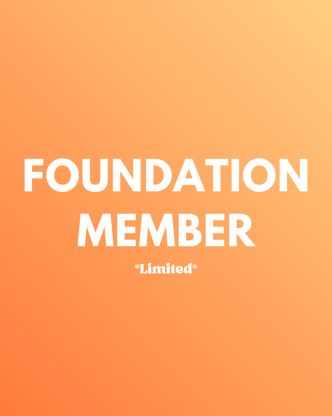 Foundation Member - Limited