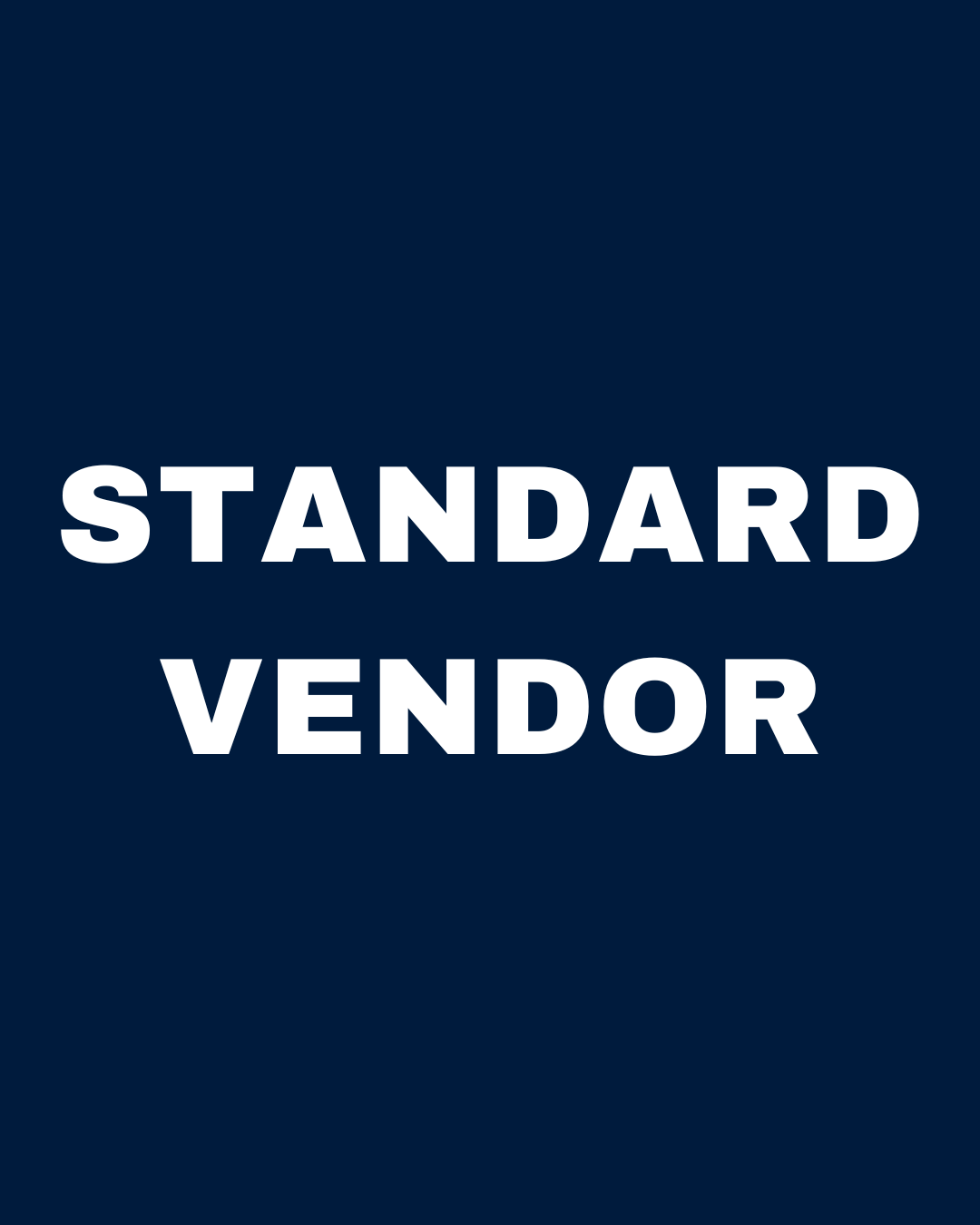 Standard Vendor