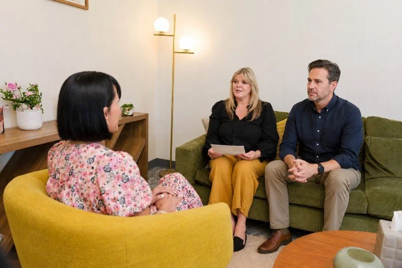 Couple in therapy