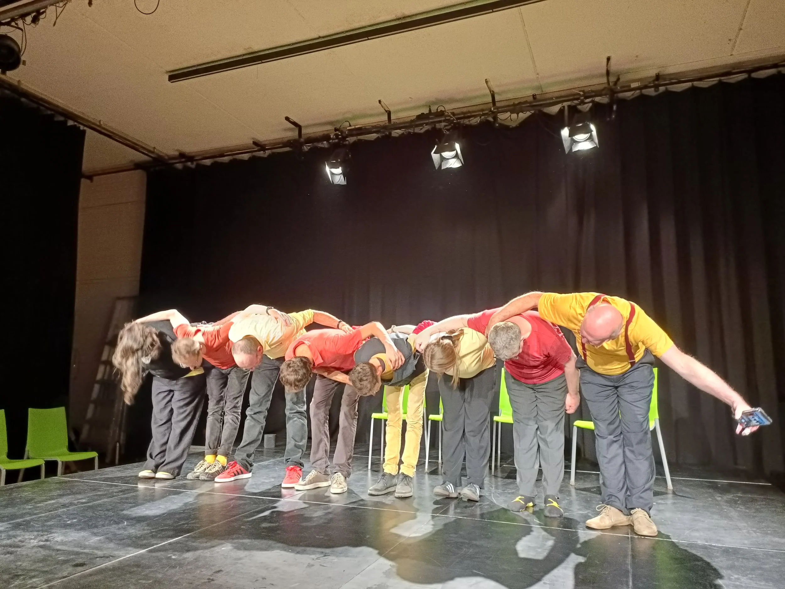 In de zetel bij improyal voorstelling mei 2025