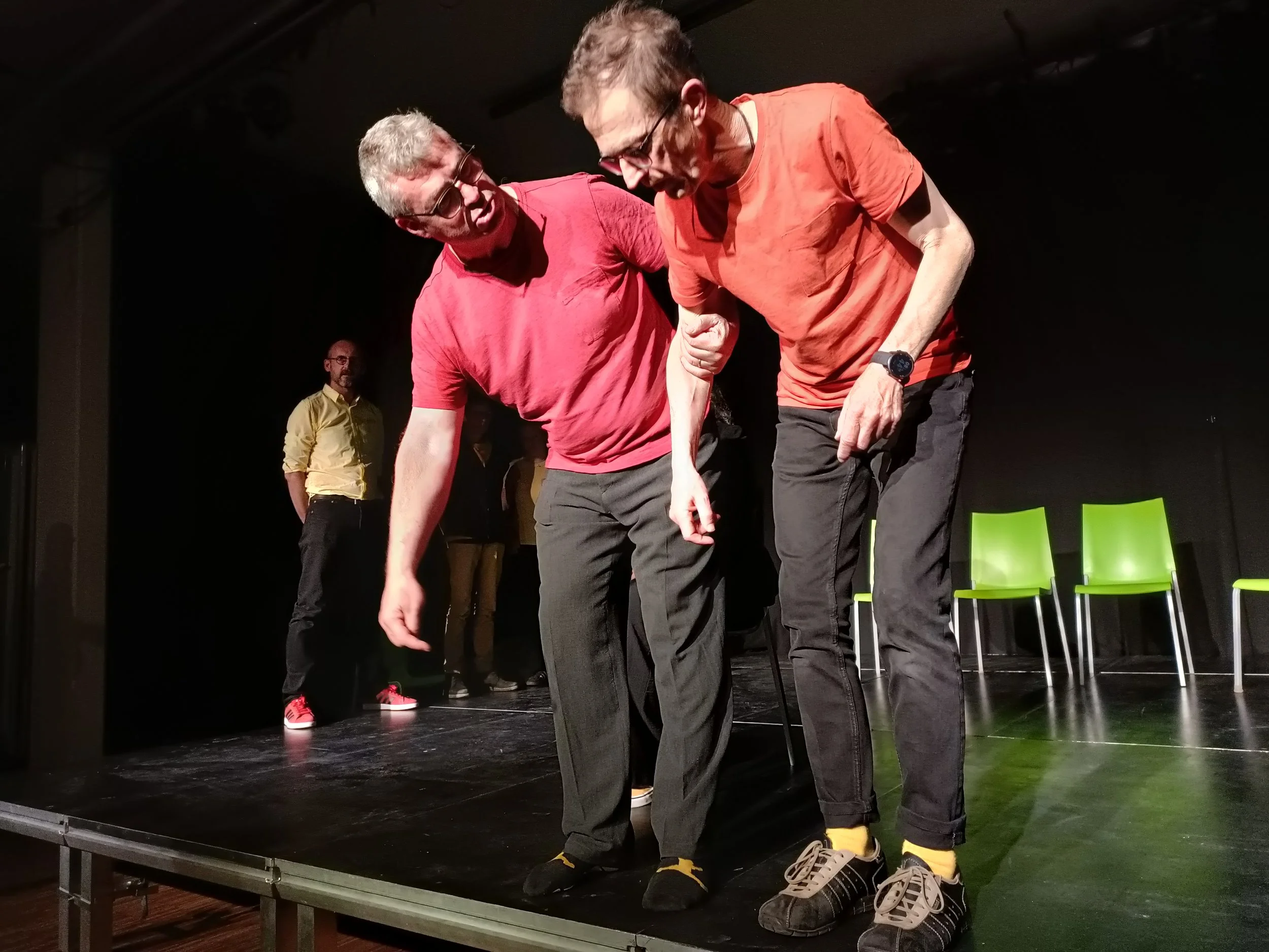 In de zetel bij improyal voorstelling mei 2025