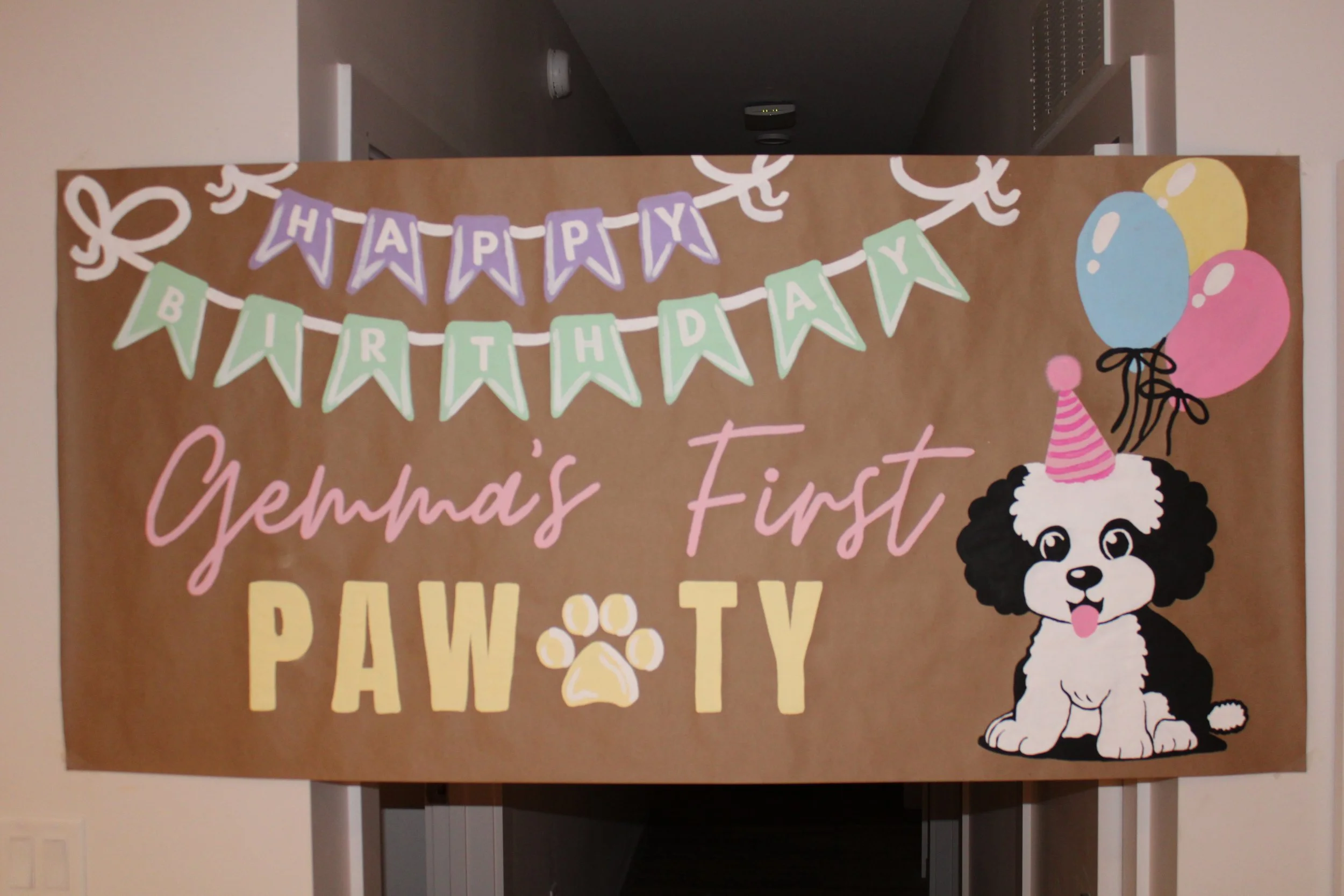 Puppy's 1st Birthday