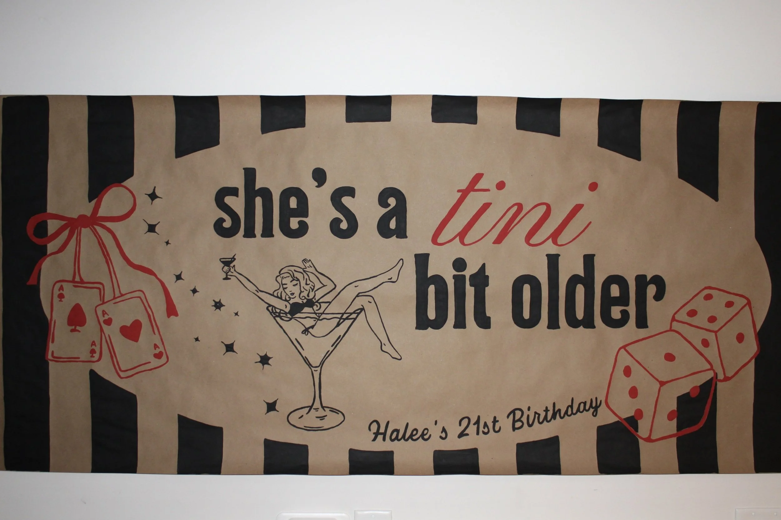 21st Birthday Banner