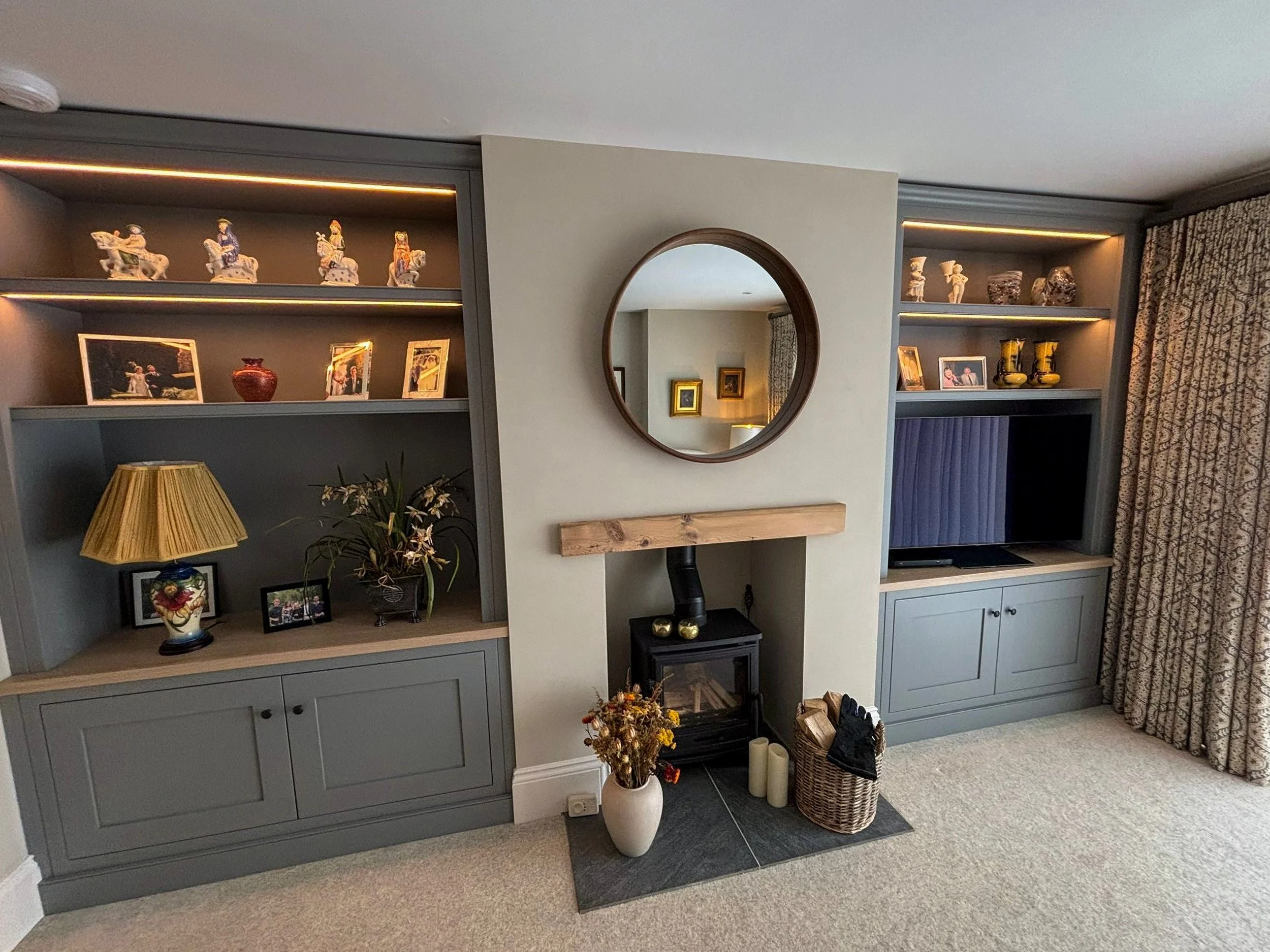 Bespoke Alcove Cabinetry | Northamptonshire