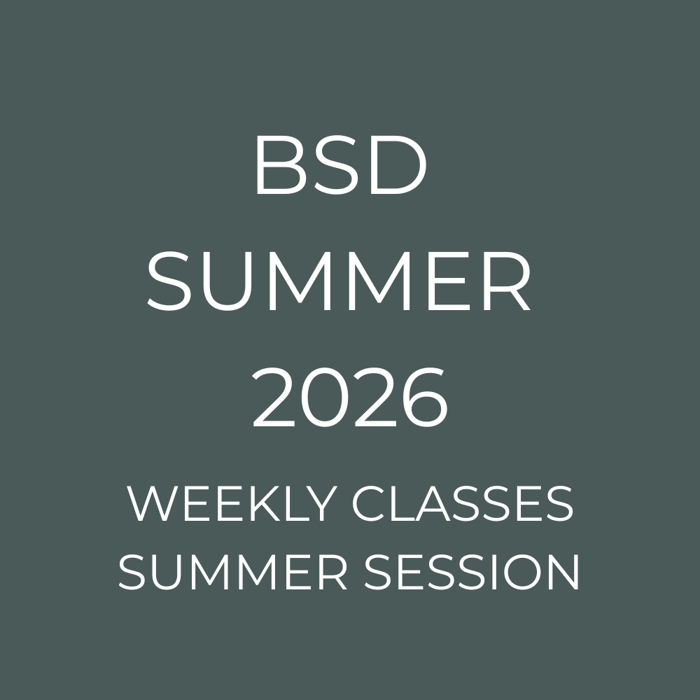 Weekly Classes Summer Session