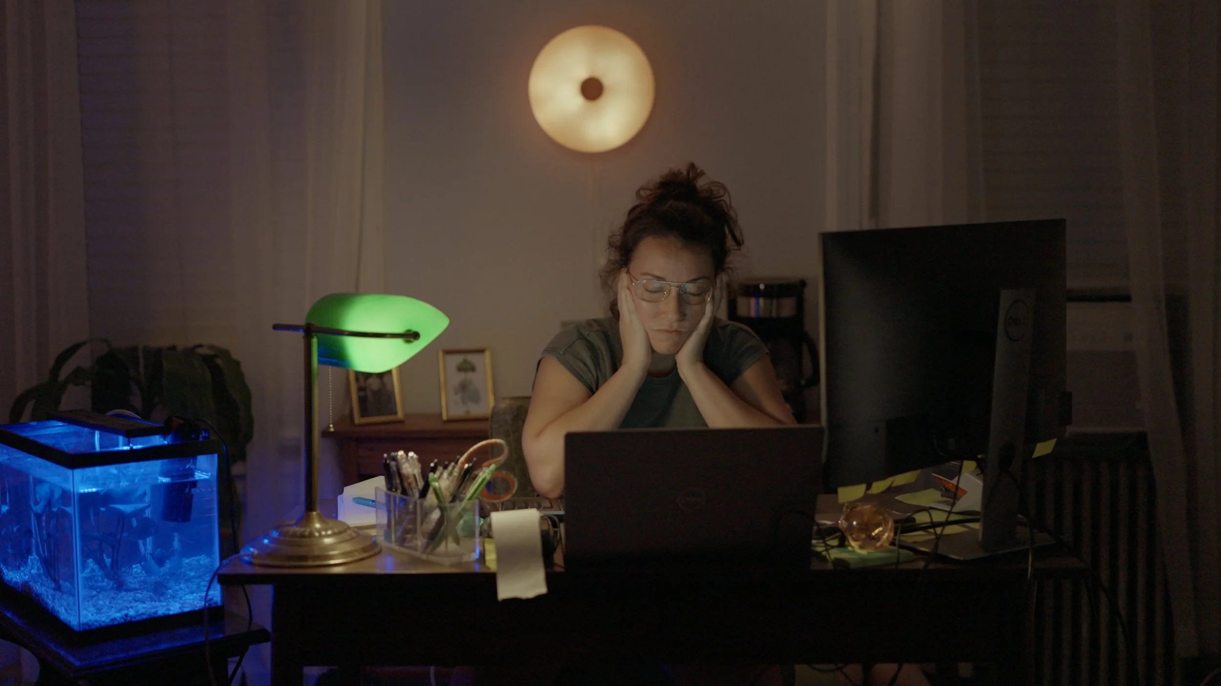 Still Image from The Auditor and the Apocalypse-Starring Maria Reed