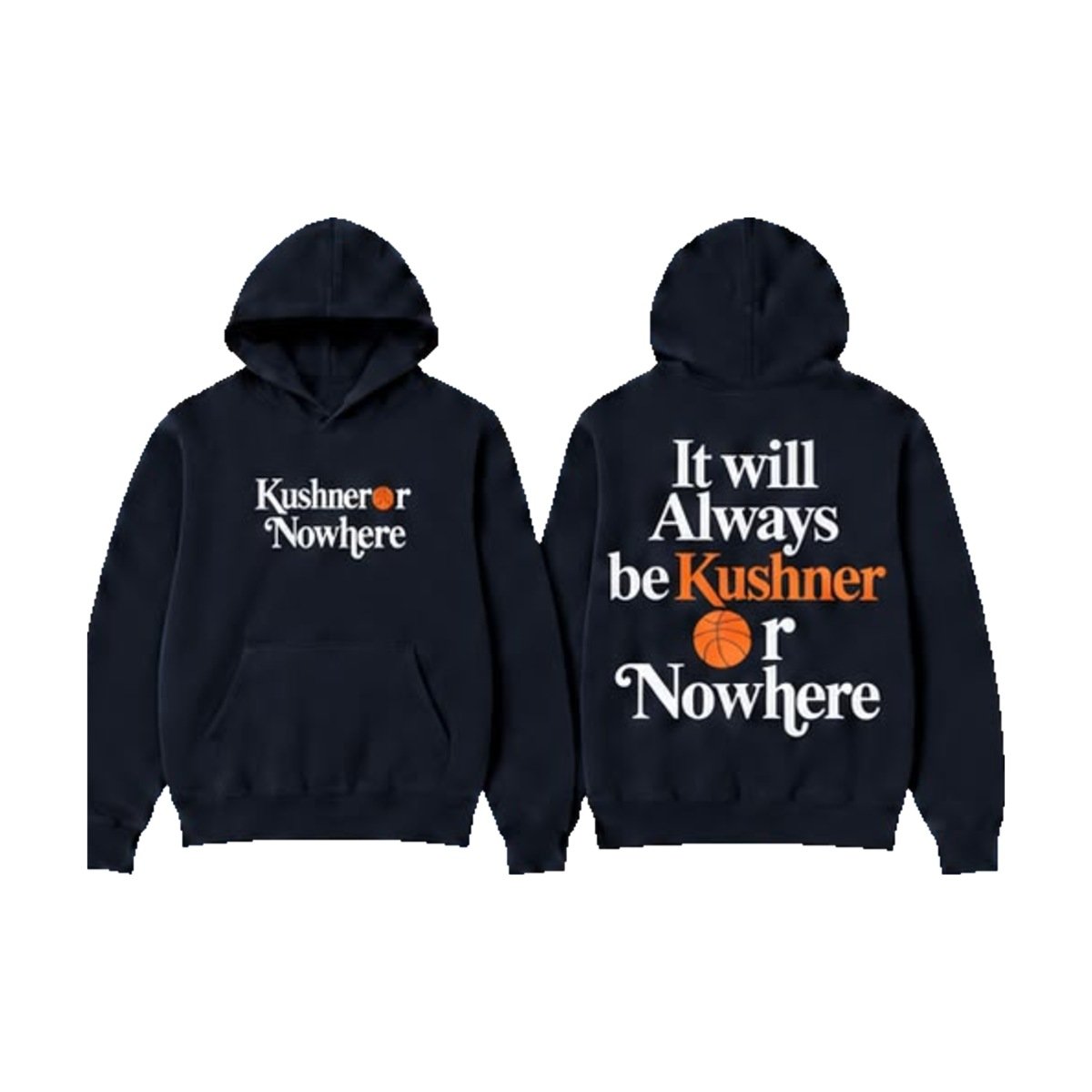 Navy Hoodie Sweatshirt