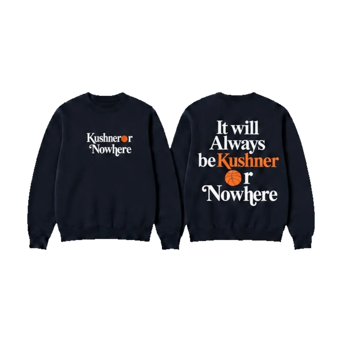 Navy Crewneck Sweatshirt