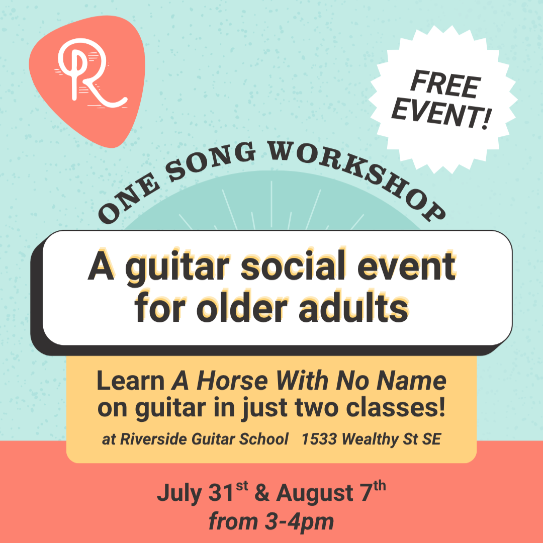 Free One-Song Workshop for Adults: A Horse with No Name
