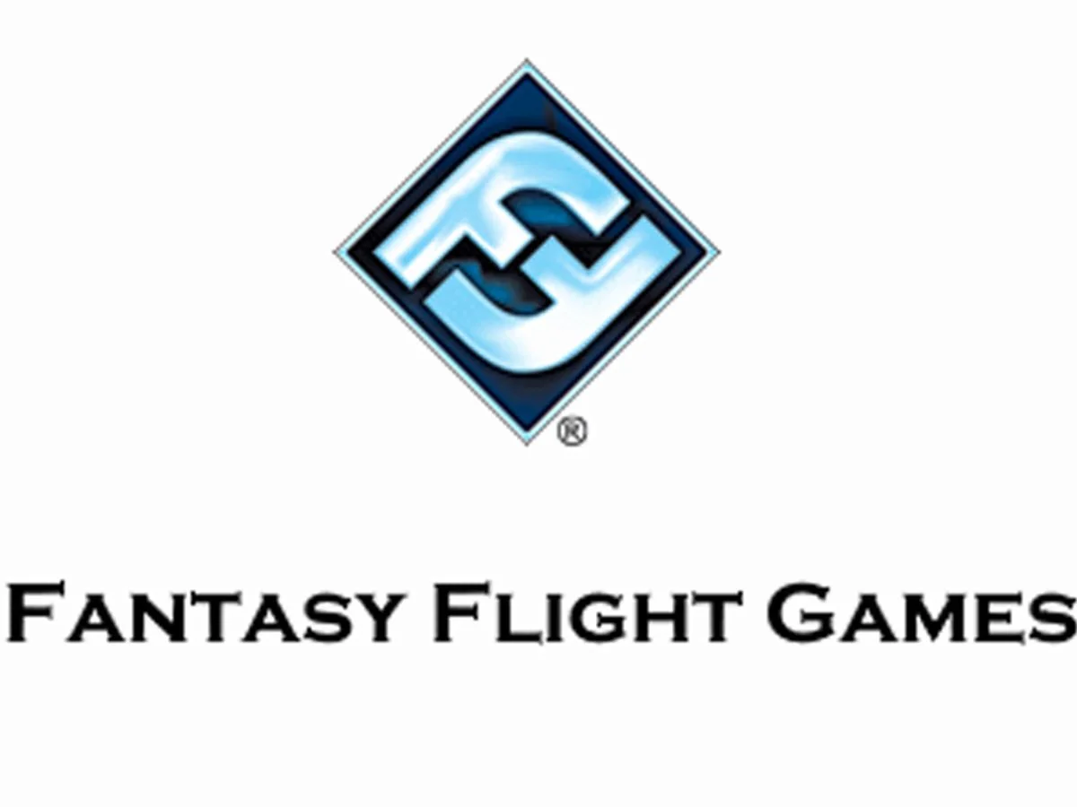 Logo of Fantasy Flight Games featuring a stylized 