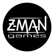 Z-Man Games logo on a black background