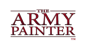 The logo for 'The Army Painter' in maroon text with a simple, professional design.