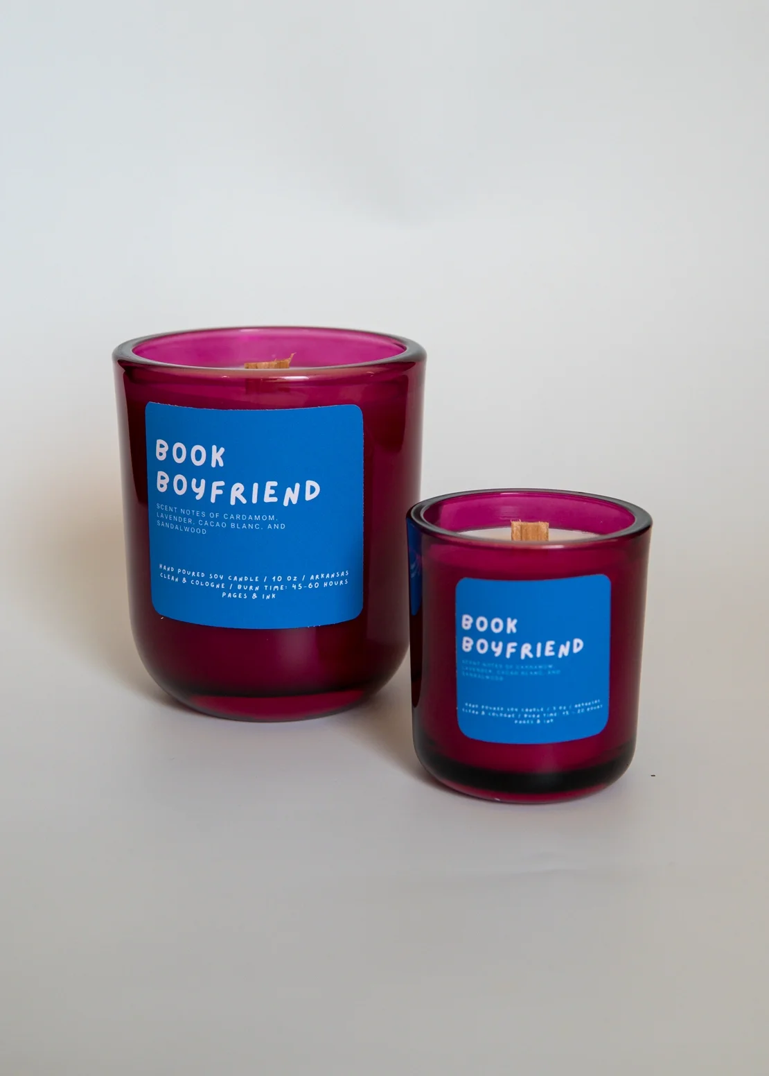 Book Boyfriend 3 Oz Candle