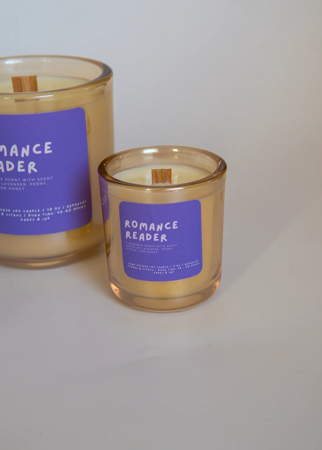 Romance Reader 3 Oz Candle