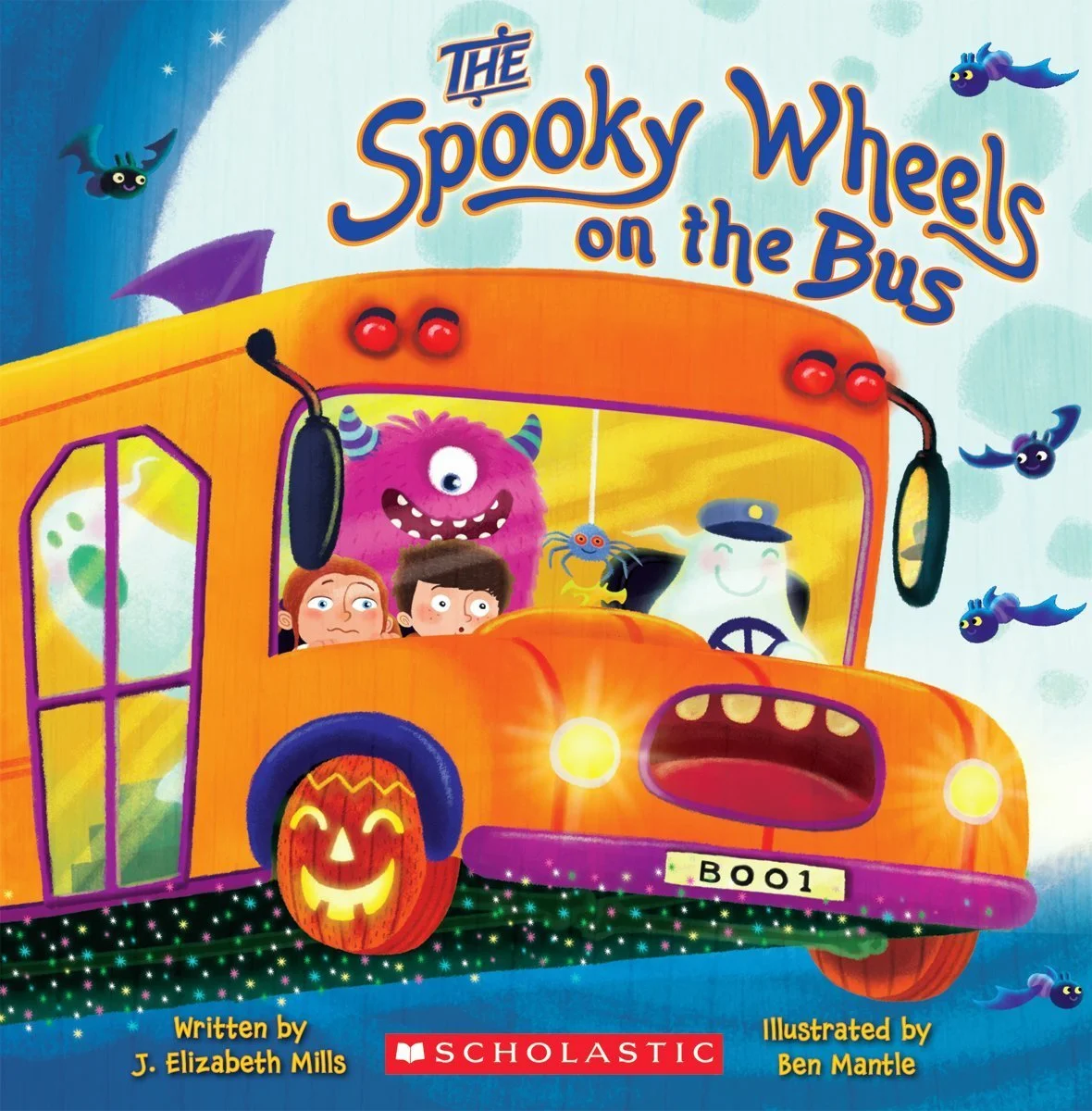 The Spooky Wheels on the Bus: (A Holiday Wheels on the Bus Book) by J. Elizabeth Mills