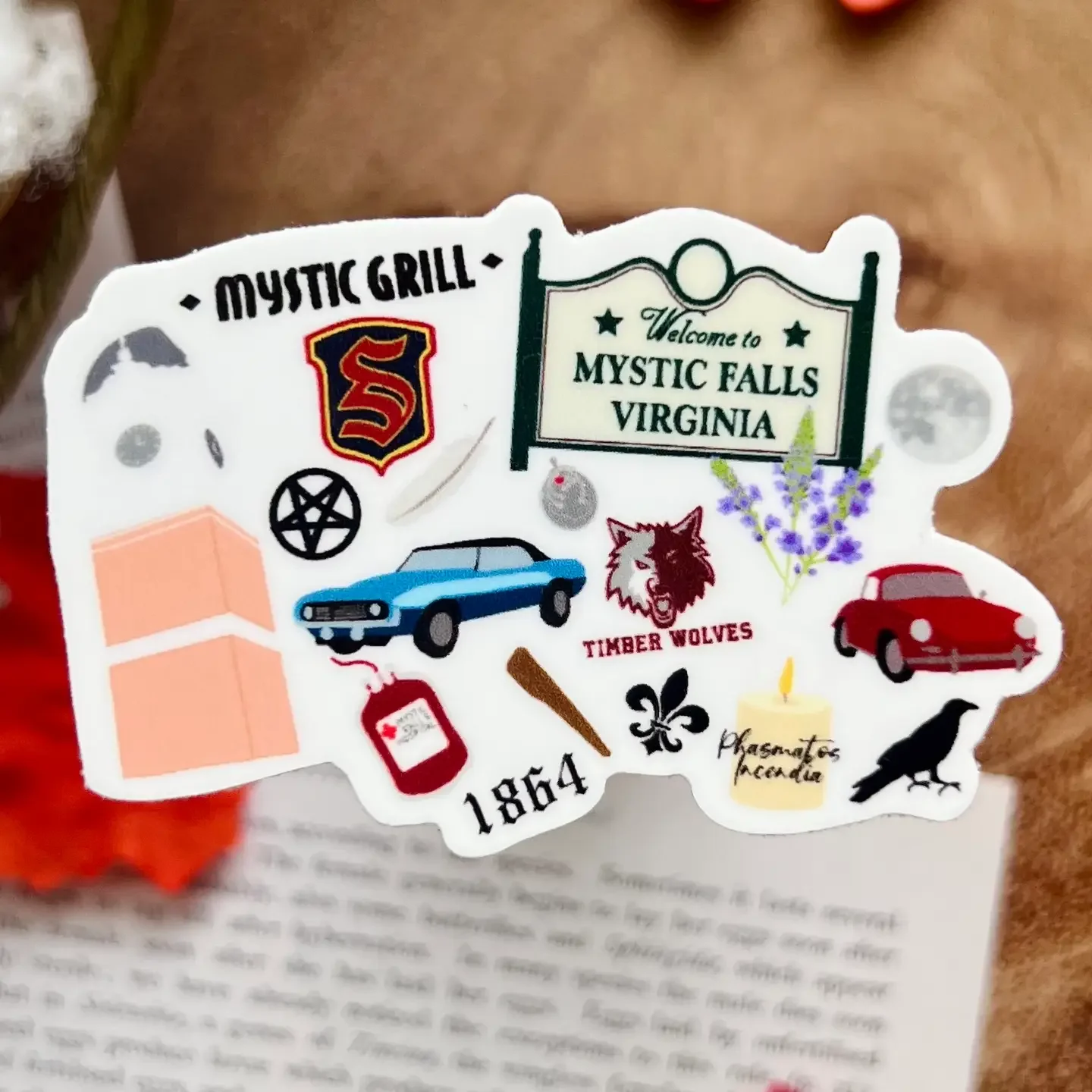 Vampire Diaries Sticker