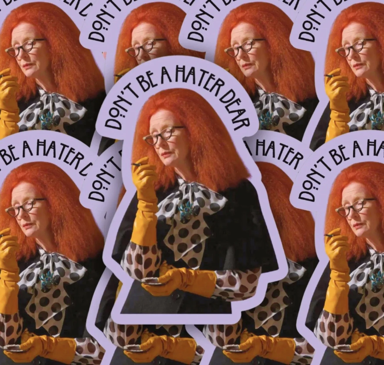 Myrtle Snow Sticker