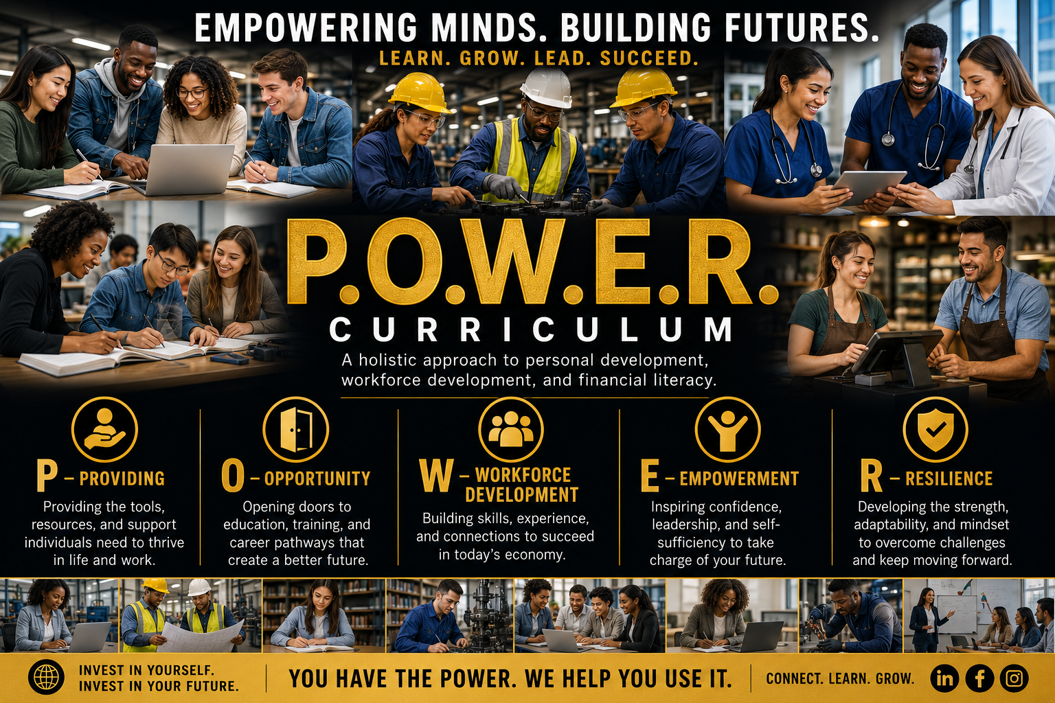POWER ( Workforce Development and Personal Growth) Curriculum