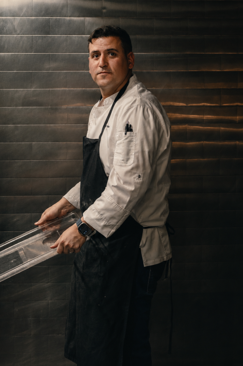 Chef in White Chef Jacket