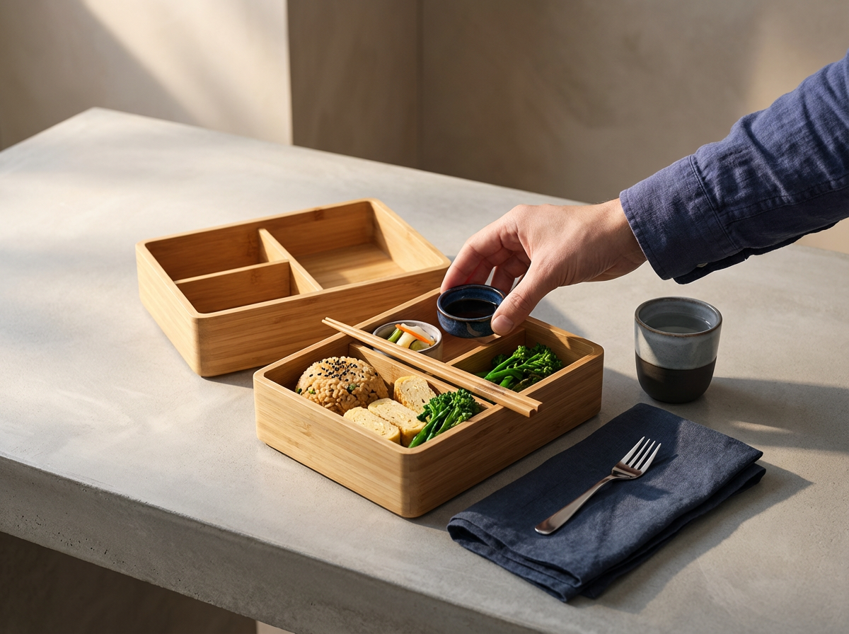 Bamboo Bento Box