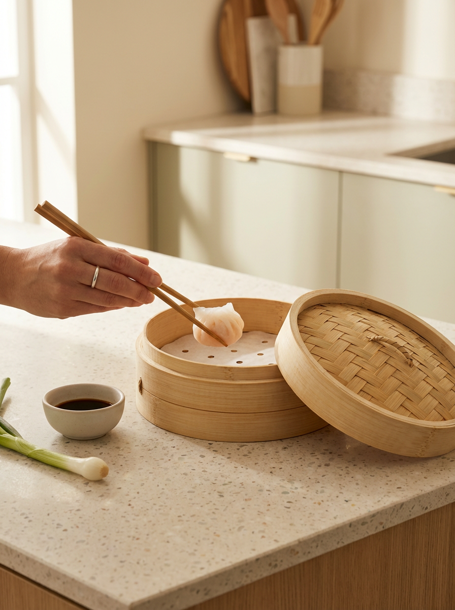 Bamboo Steamer Basket