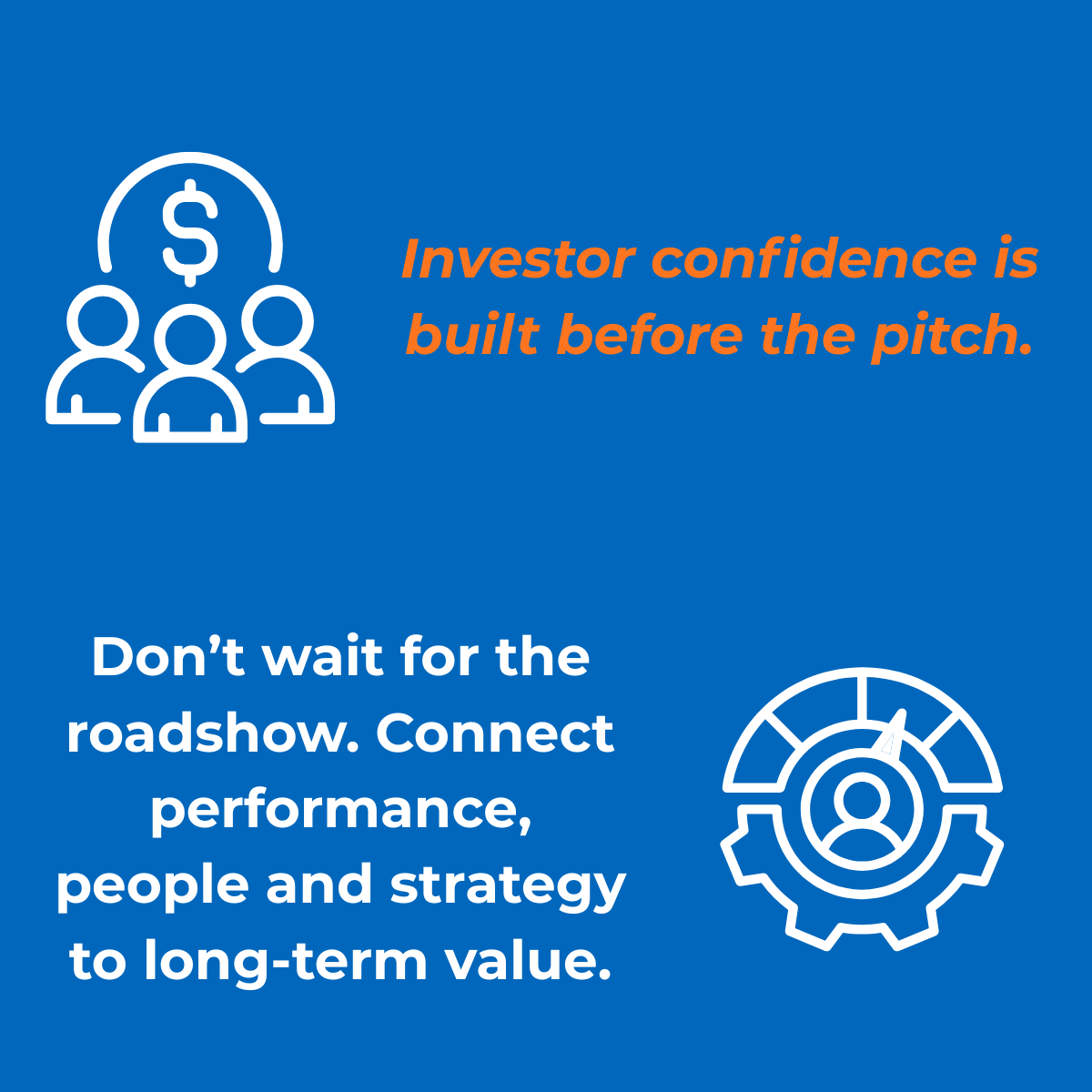 Your Investor Story Shouldn’t Start When You Need Investors