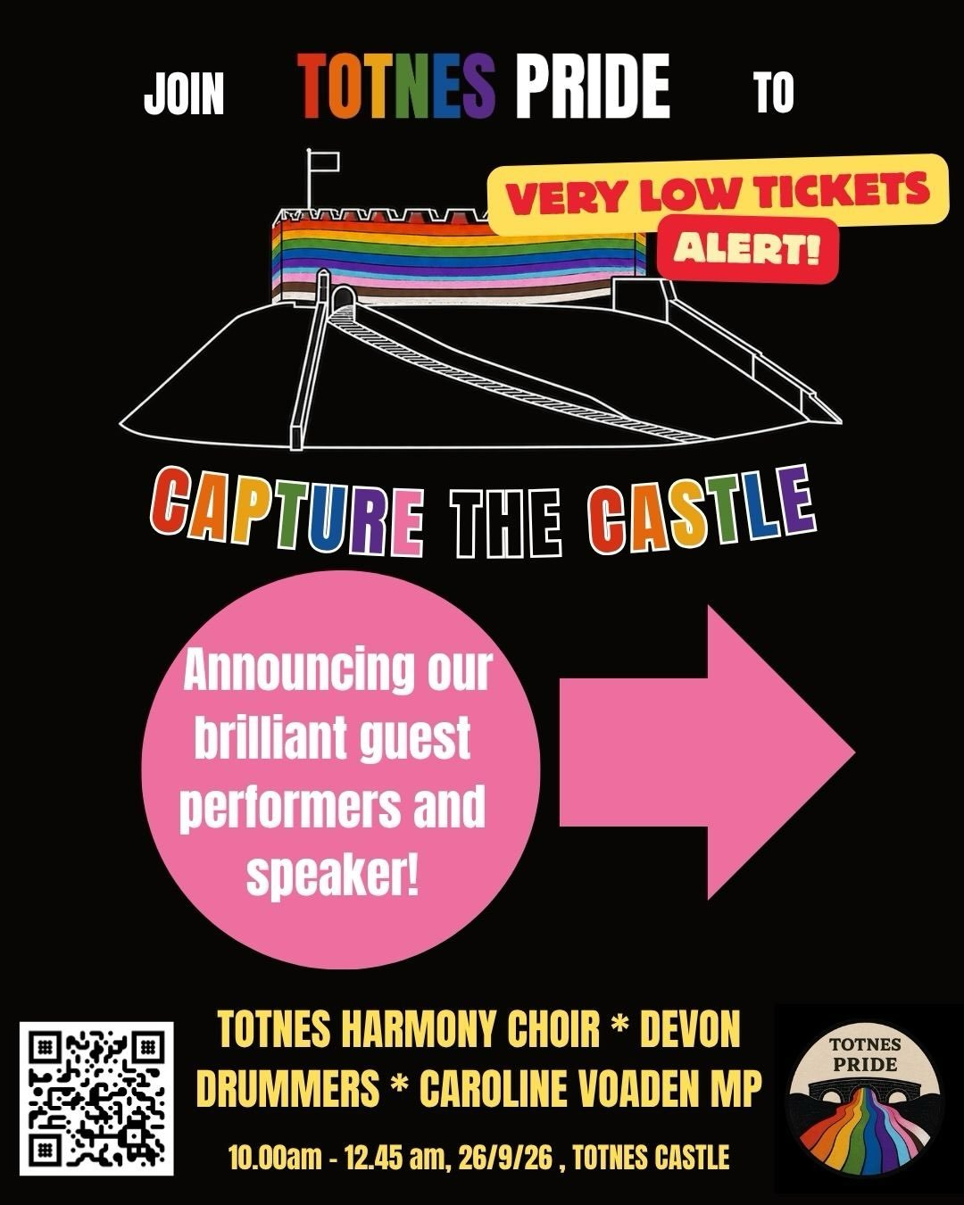 We are thrilled to announce our guest performers and speaker for capture the castle - swipe for more .Bookings are flying out for this unique visual celebration of queer visibility and joy so the castle have agreed to let a few more folk in! Registra
