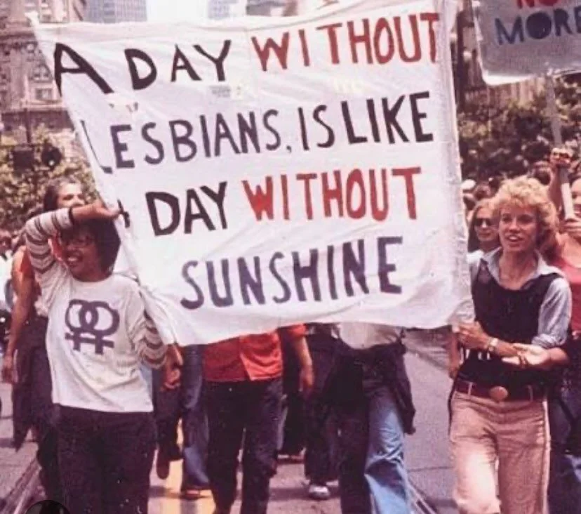 Happy International Lesbian Day. Tell one they are wonderful today !