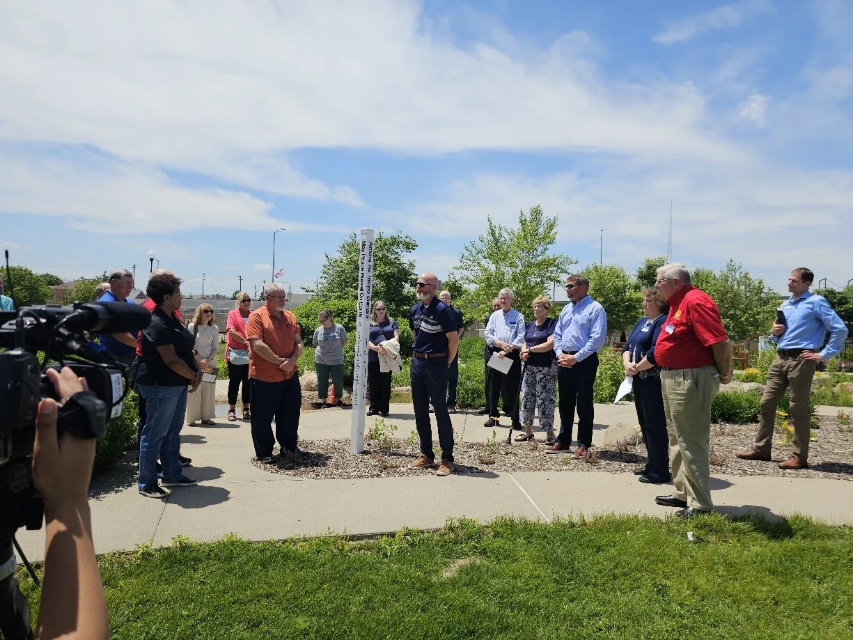 Peace Pole Installation