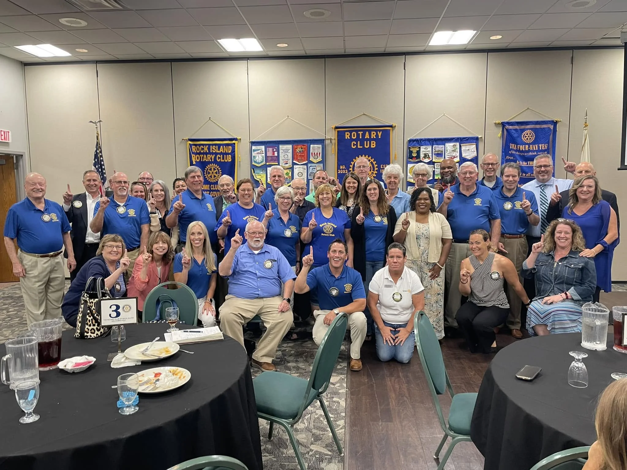 RI Rotary Club members