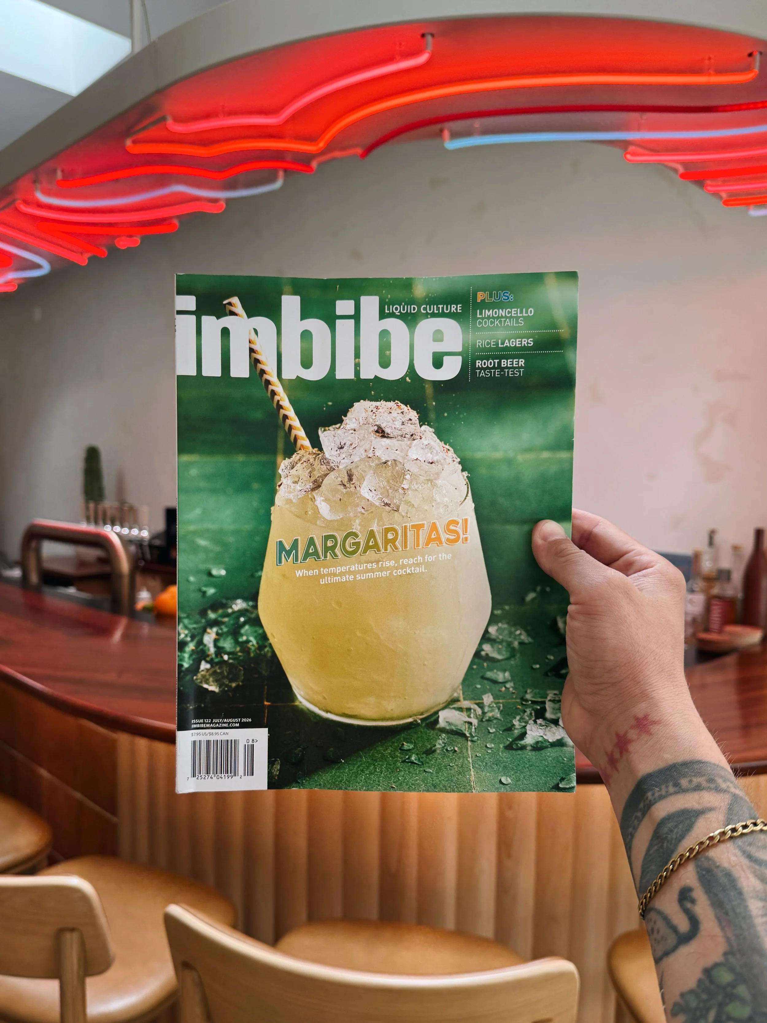 It&rsquo;s an absolute honor to have our 𝓭𝓲𝓻𝓽𝔂 𝓶𝓪𝓻𝓰𝓪𝓻𝓲𝓽𝓪 featured in @imbibe magazine! We&rsquo;re just a humble little Rosedale neighborhood spot offering approachable and delicious cocktails so seeing this in print is somethin else.. 
