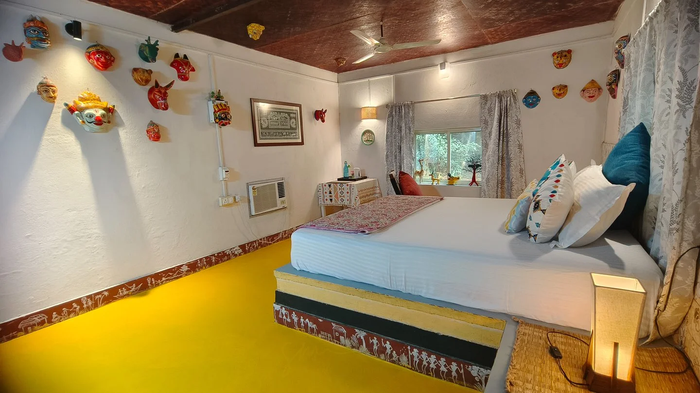 Mask Room at Svanir Wilderness Ecostay