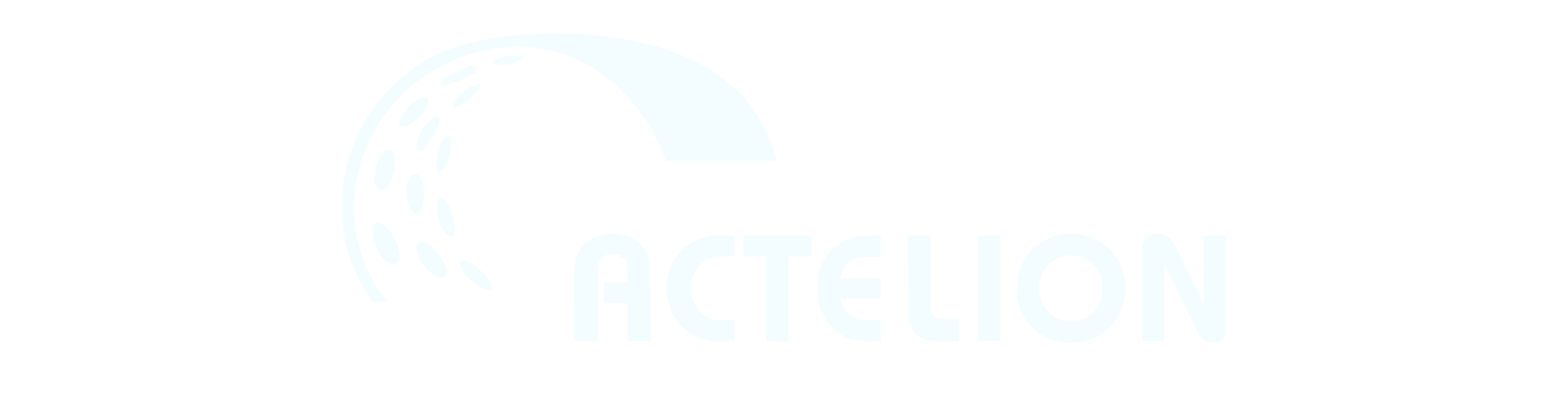 The logo features a stylized dotted circle with a curved tail, followed by the word "ACTION" in bold, uppercase letters.