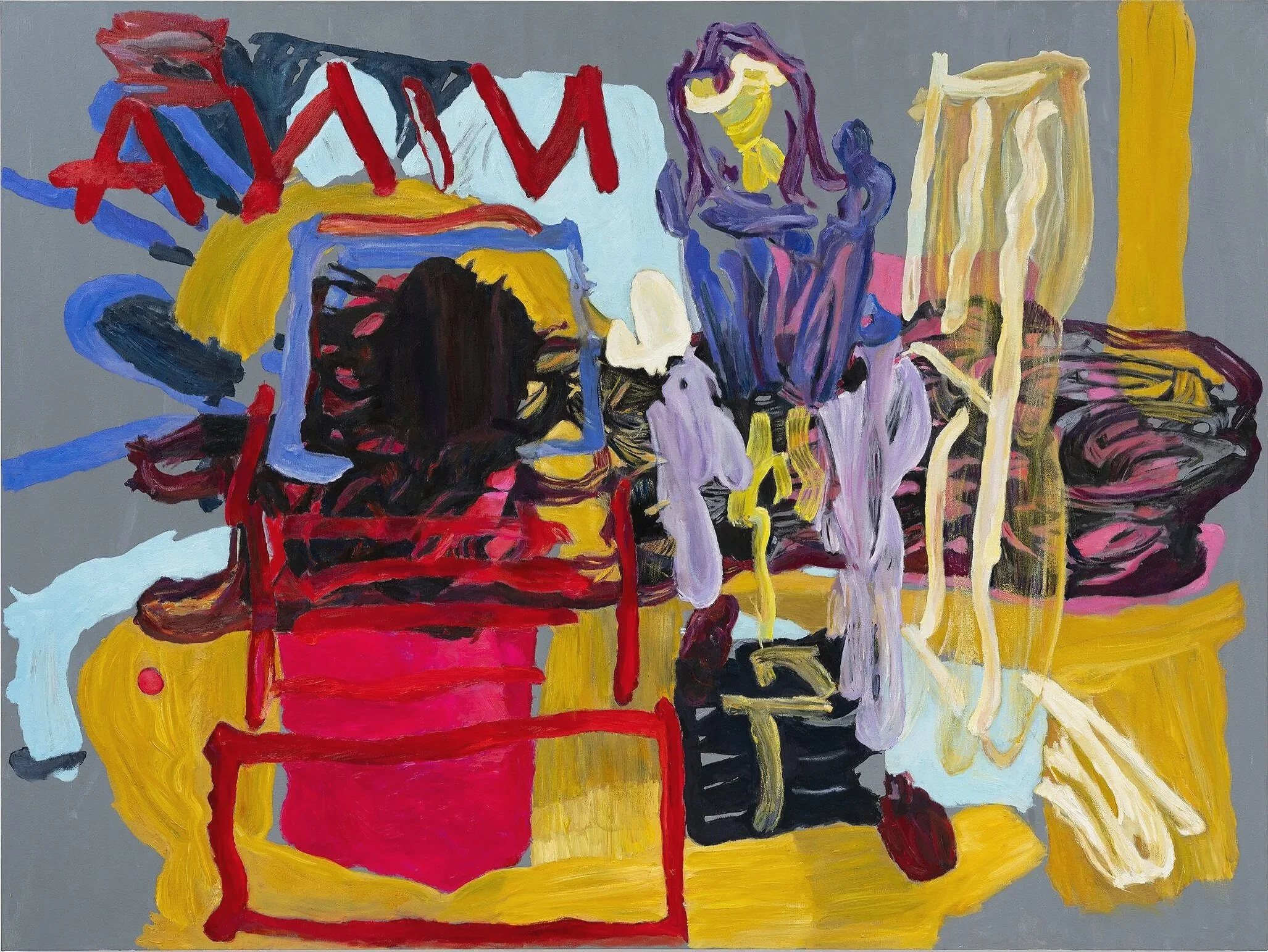A More Elusive Story, 2024 | Oil and Flashe on canvas | 62 x 82.5 in.