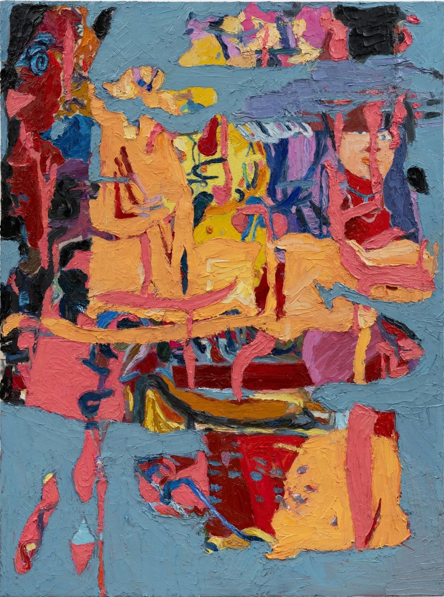 Blurbs, 2024 | Oil on canvas | 48 x 36 in.