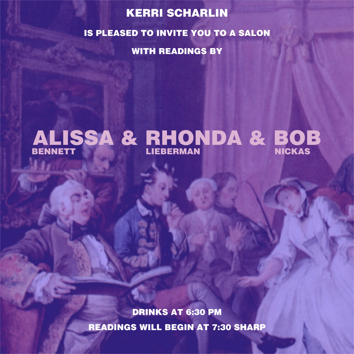 Salon 8: Three Particular Authors →