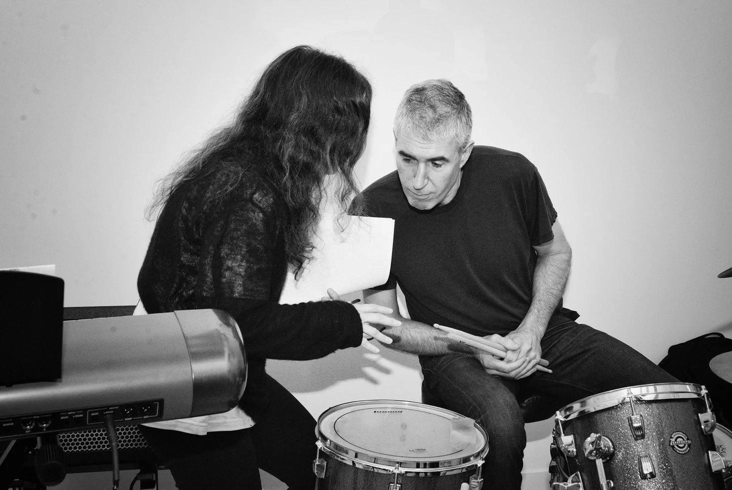 Karin Schneider and Adam McEwen