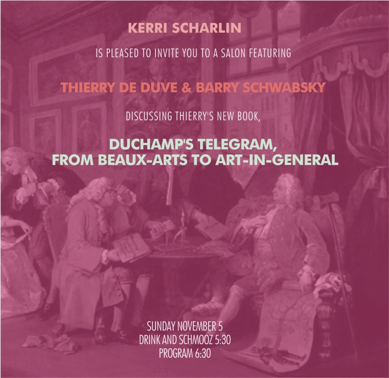 Salon 11: Duchamp's Telegram  →