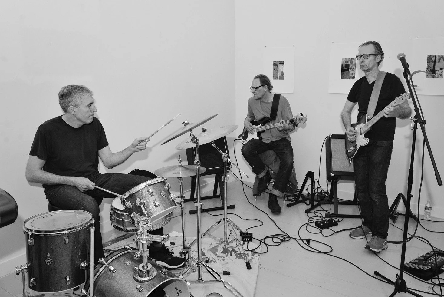 Adam McEwen, Bill Komoski, and John Miller of Dirty Mirrors