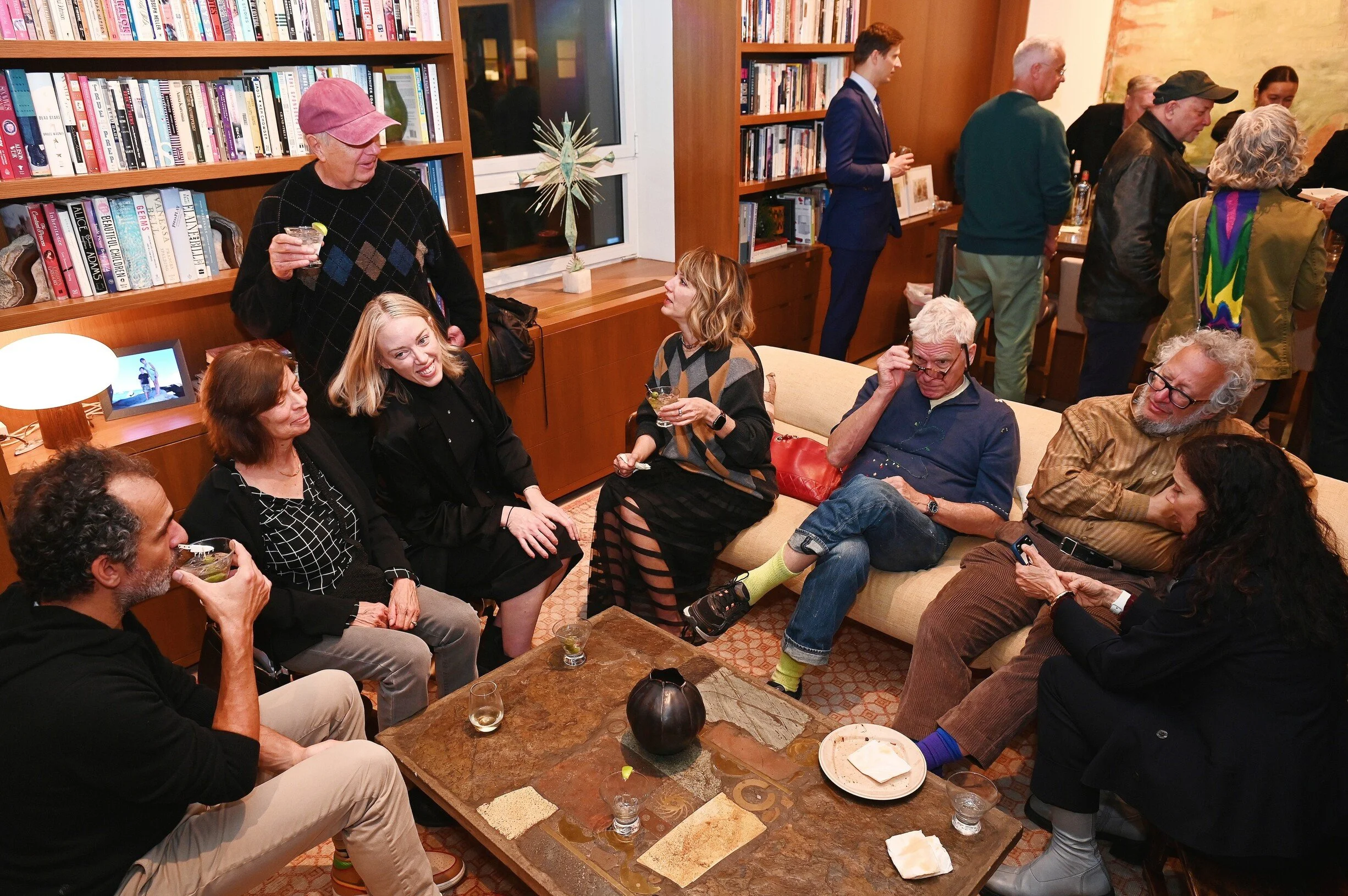 Jonathan Blitt, Jenny Jung, Lauren Belfer, Barry Schwabsky, Mike Ballou