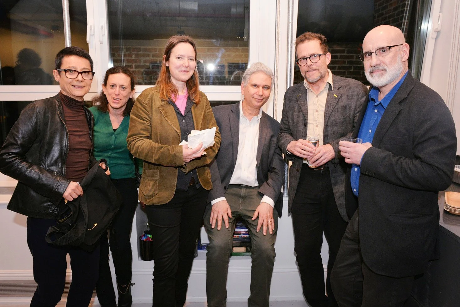 Katia Santibanez, Caroline Blum, Michelle Segre, David Reisman, James Siena, and Dan Levine