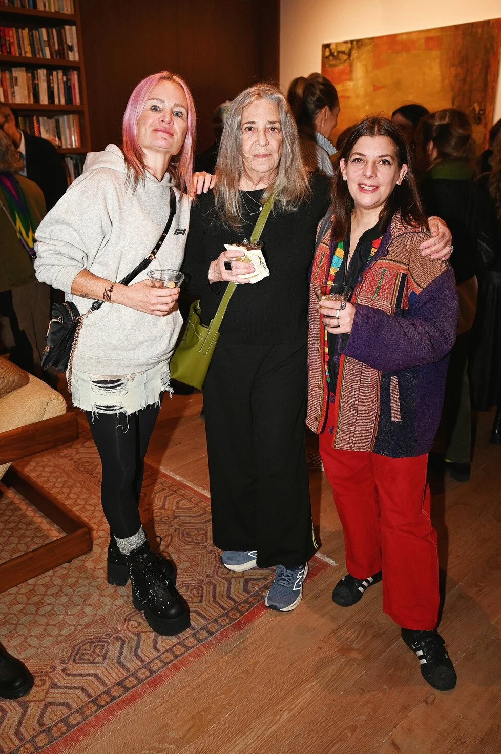 Wendy White, Rochelle Feinstein, Melissa Brown
