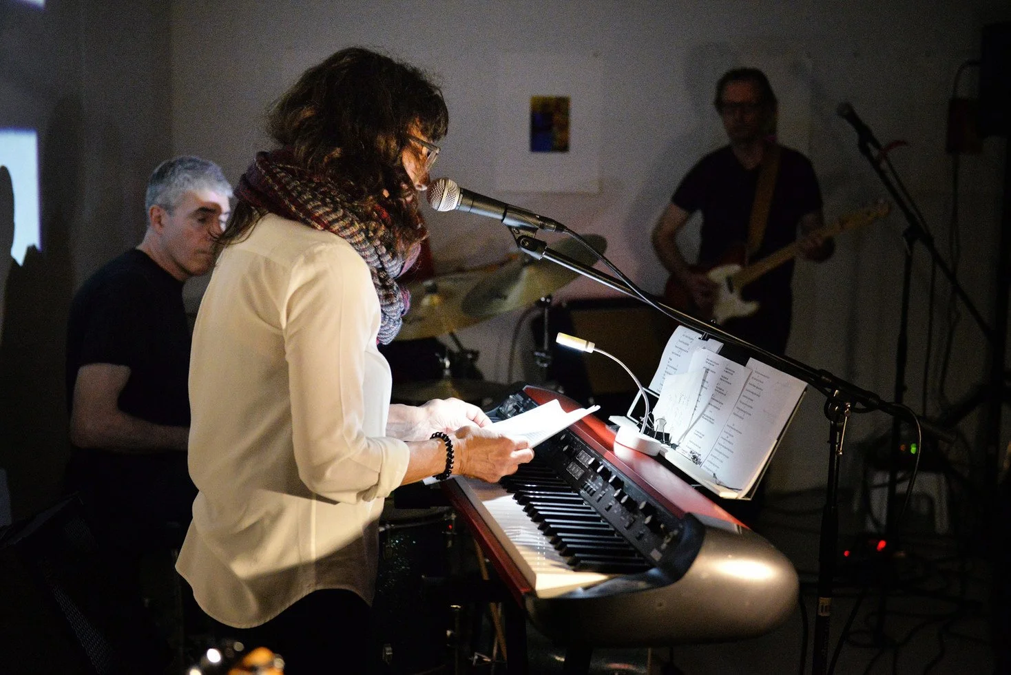 Aura Rosenberg and Dirty Mirrors performing "F"