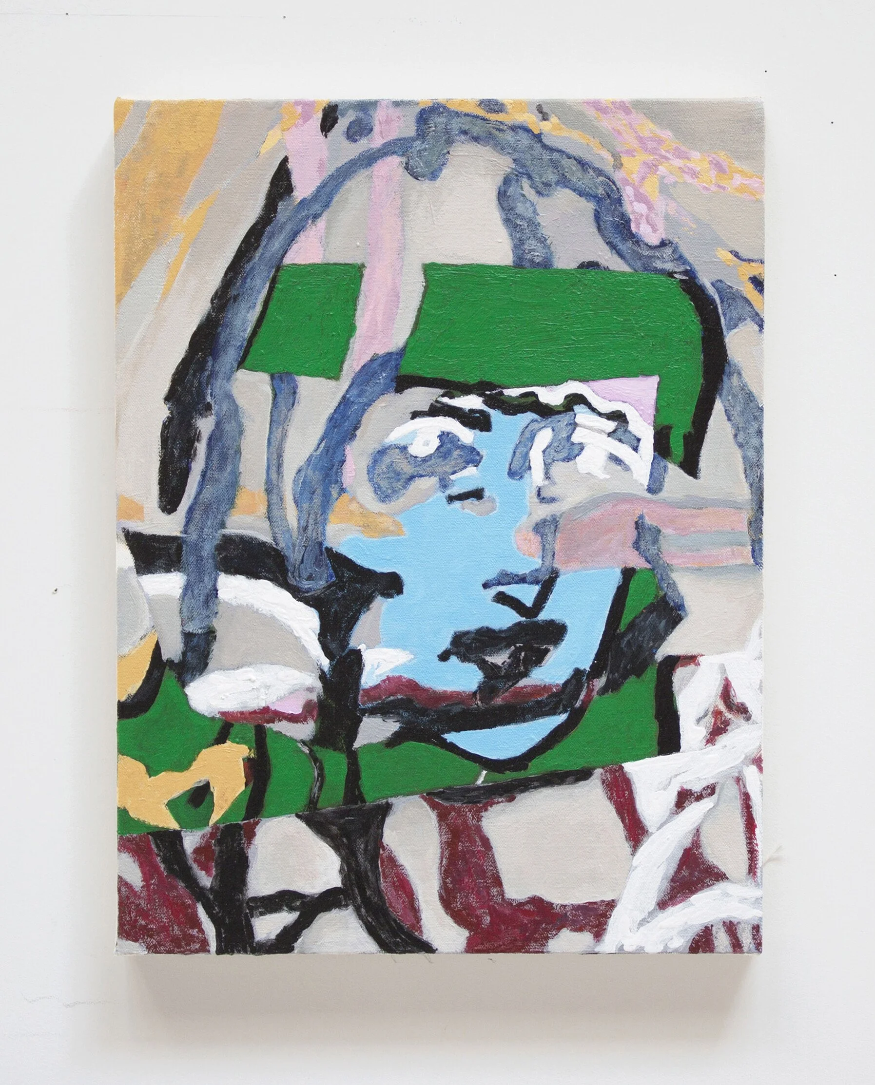Composite Portrait 6, 2021 | Acrylic on canvas | 16 x 12 in
