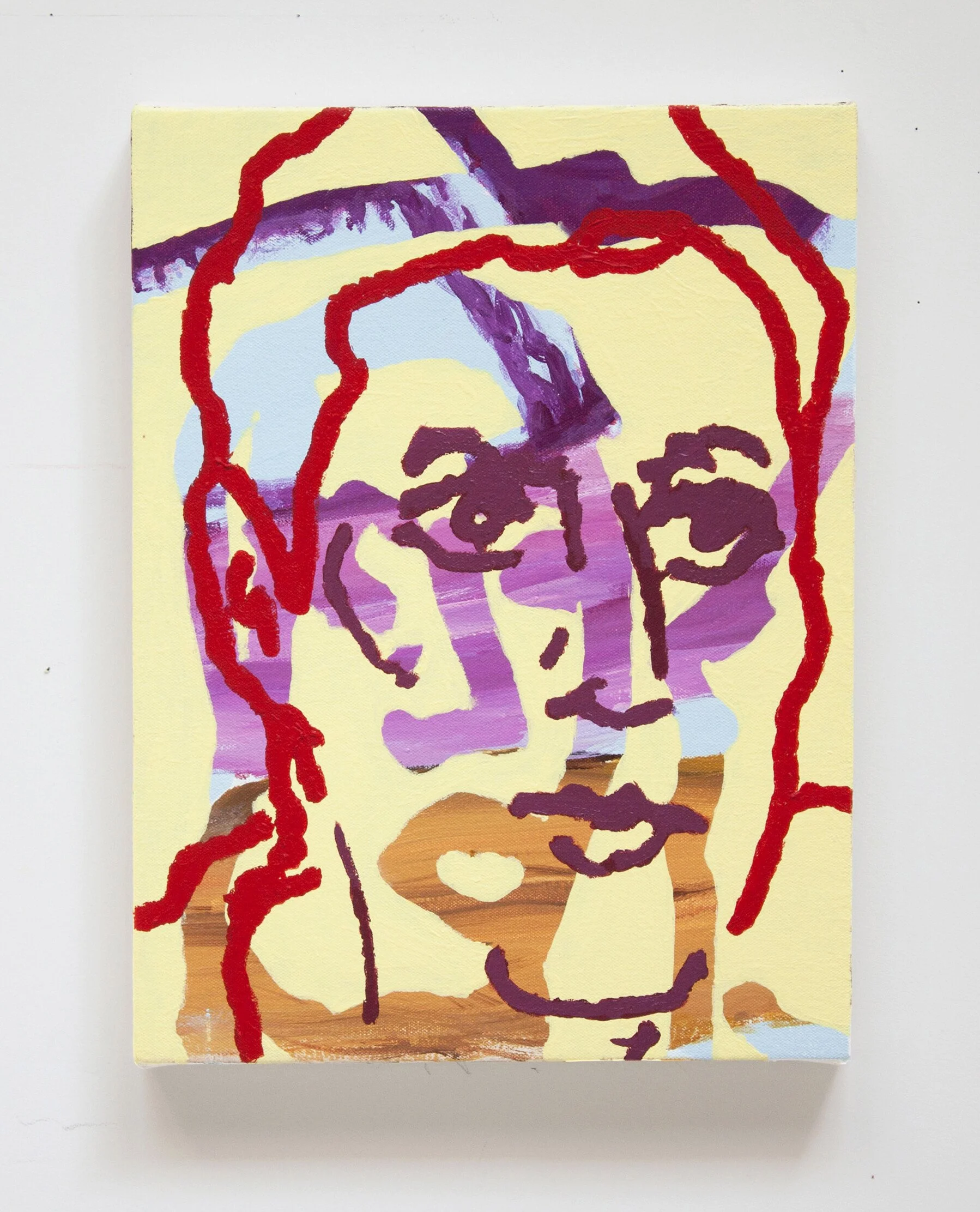 Composite Portrait 1, 2021 | Acrylic on canvas | 16 x 12 in